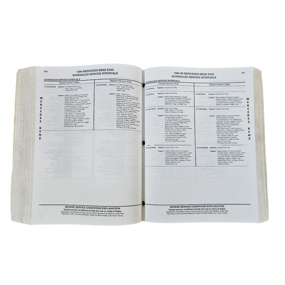 Mitchell Maintenance Service Intervals 1983 - 96 Cars Truck Vans Domestic Import - Picture 11 of 16